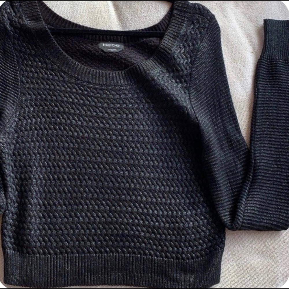 COPY - Bebe sweater crop top